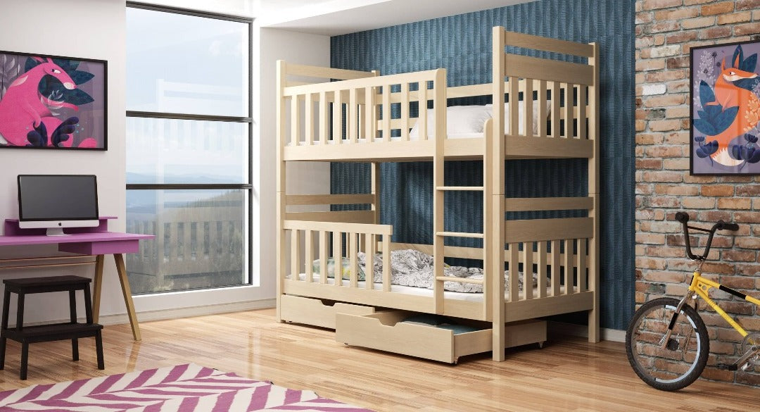 Wooden Bunk Bed Monika with Storage - product image 14