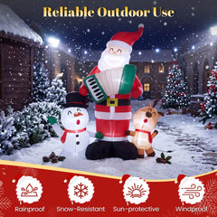 3-Pack 8 FT Inflatable Christmas Decorations, image 5