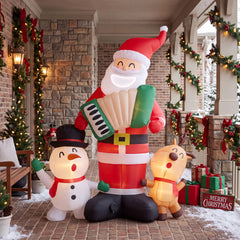 3-Pack 8 FT Inflatable Christmas Decorations, image 3