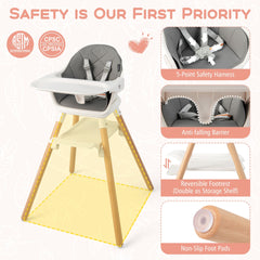 3 in 1 High Chairs in White, image 7