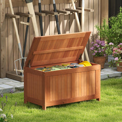3-in-1 Patio Storage Bench Stool with Flip Top for Cushions