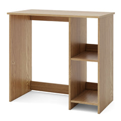 The office desk shown empty against a plain white background