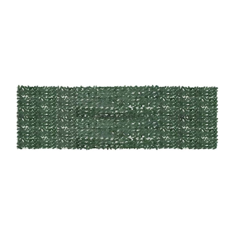 Balcony Screen with Dark Green Leaves