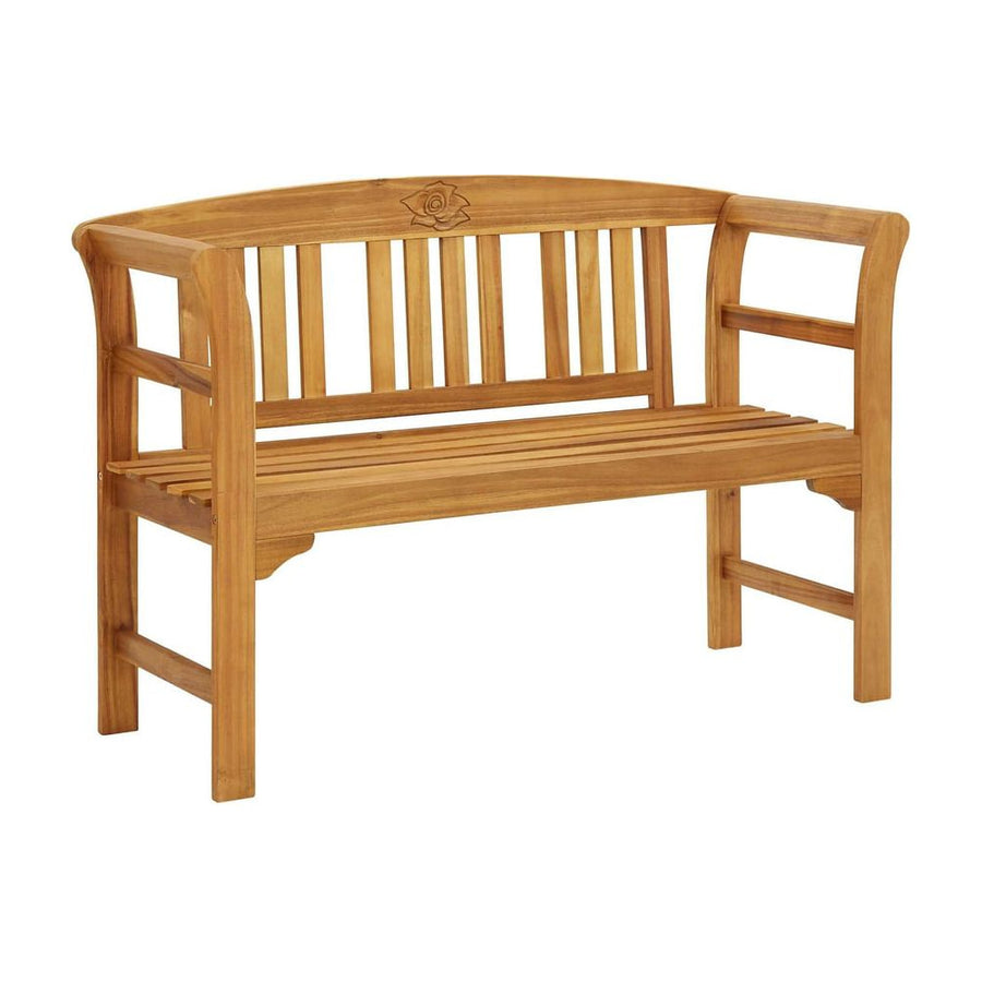Garden Bench 114 cm Solid Acacia Wood