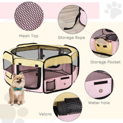 PawHut Fabric Pet Whelping Box
