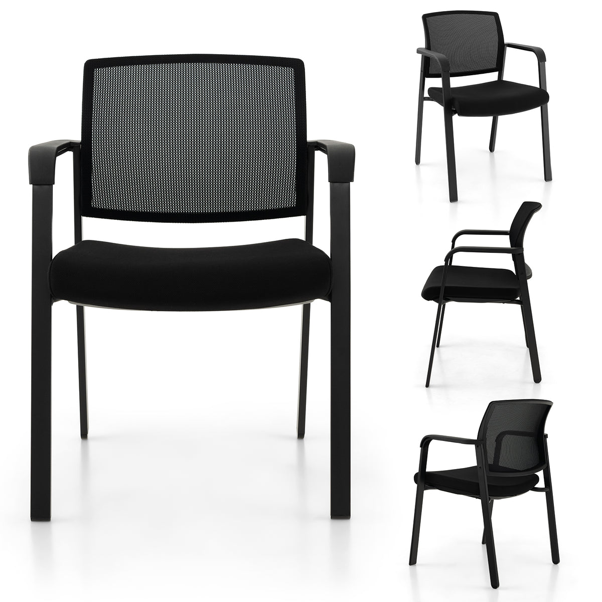 4-Pack Office Conference Chair Set