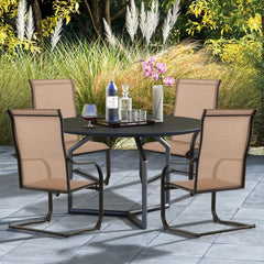 4 Pieces Outdoor Dining Chairs