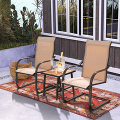 4 Pieces Outdoor Dining Chairs