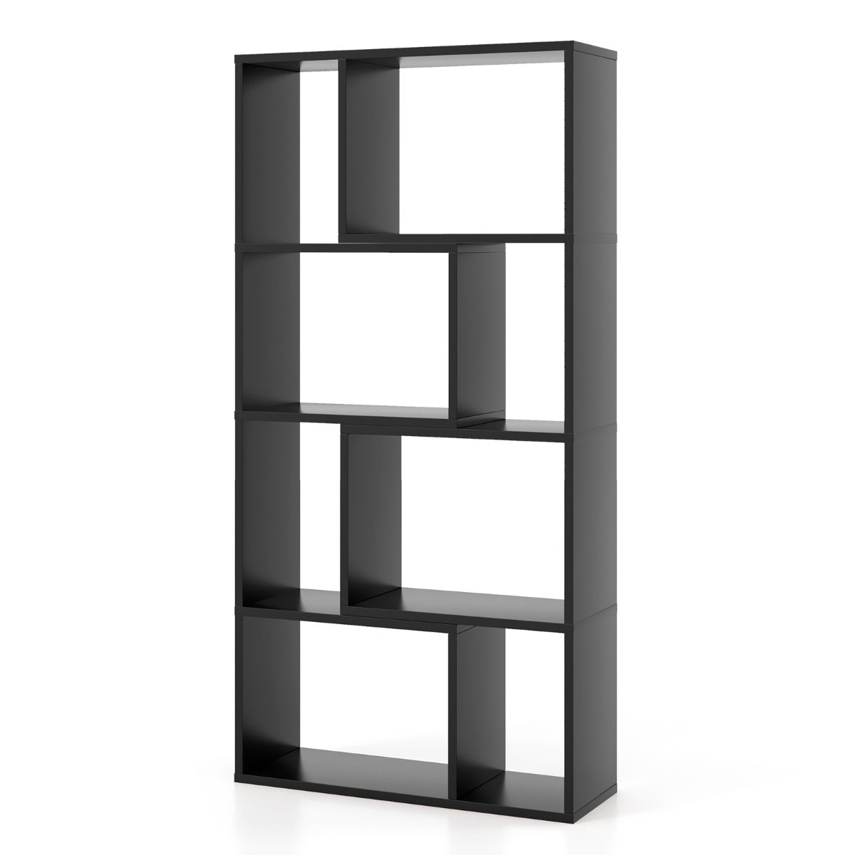 The open display unit shown empty against a plain white background to highlight the structure