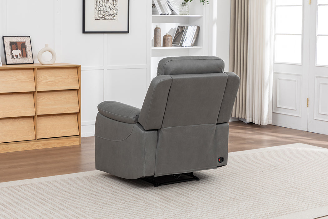 Corley 2 Seater Sofa Grey (Recliner)