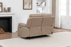 Corley 3 Seater Sofa Beige Stone (Recliner)