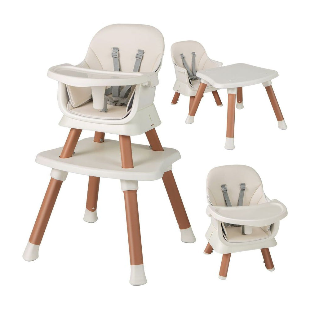 6-in-1 Baby High Chair in Natural