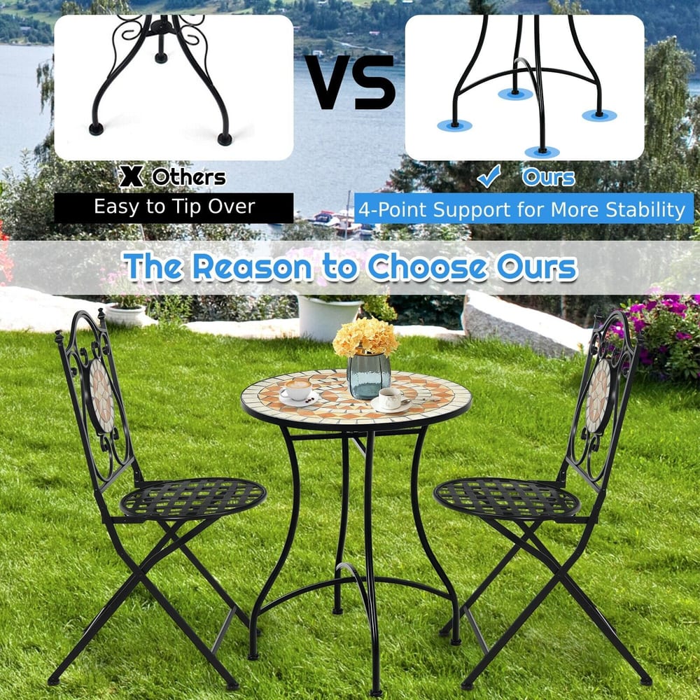 Comparison of the stability of this patio table versus others