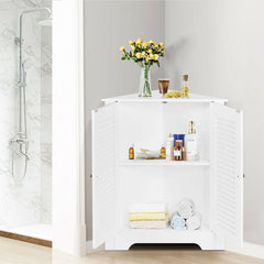 Corner Storage Cabinet Display Unit