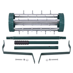 Heavy Duty Rolling Grass Lawn Garden Aerator
