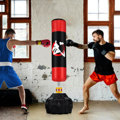 70 Inches Freestanding Punching Bag with Fillable Base