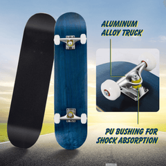 79cm Skateboard Complete Cruiser Standard for Children-Blue