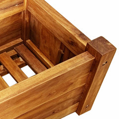 Garden Raised Bed Acacia Wood 50 cm 25 cm