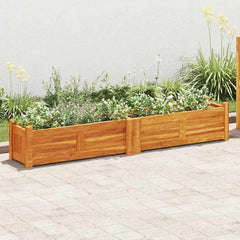 Garden Raised Bed Acacia Wood 150 cm 30 cm