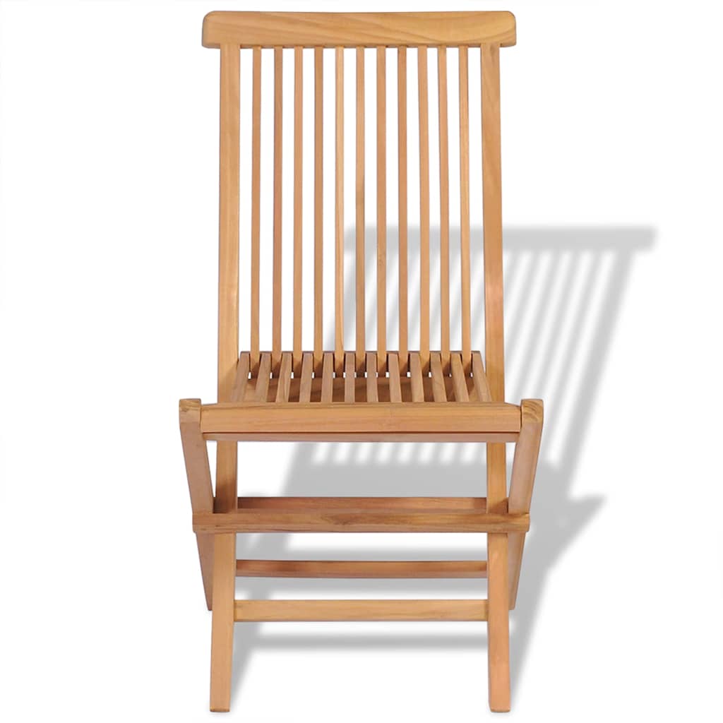 Folding Chairs Solid Teak Wood 4