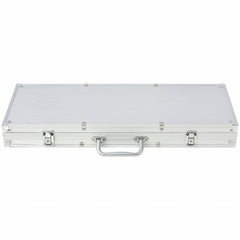 Poker Set with Chips Aluminium 500