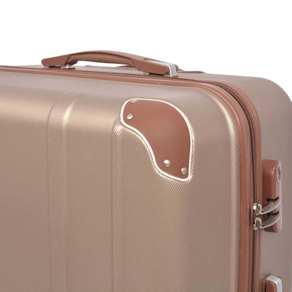 Four Hardcase Trolley Champagne
