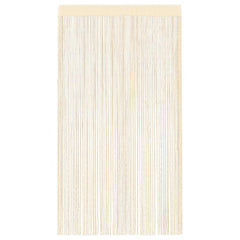 vidaXL String Curtains 2 pcs 140x250 cm Cream 4