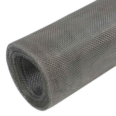 vidaXL Wire Fences 100 x 1000 cm Stainless Steel 304 Silver 3