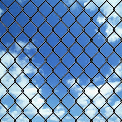 142424 vidaXL Chain Link Fence Steel 15x1 m Grey 3