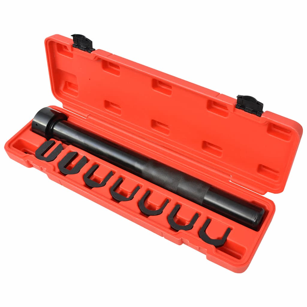 vidaXL Eight Piece Inner Tie Rod Installer/Remover Set 1