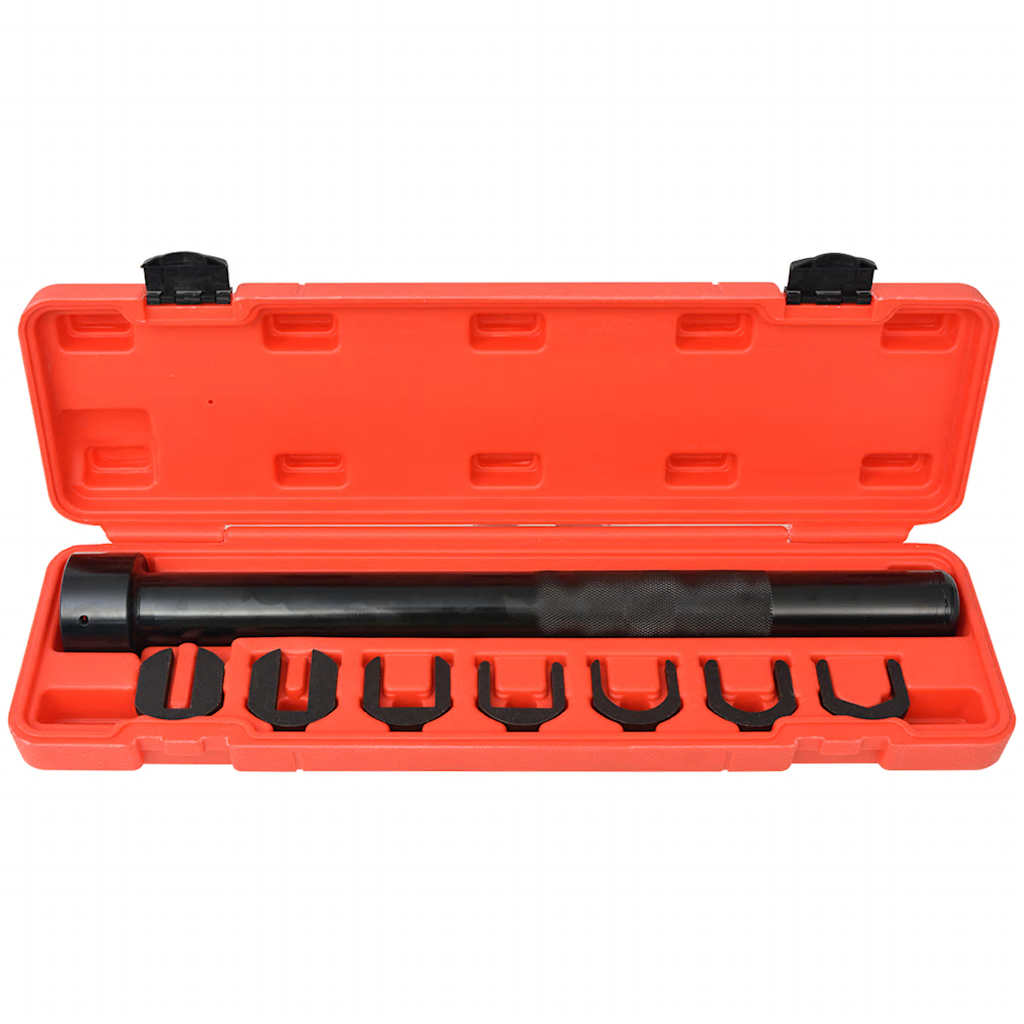 vidaXL Eight Piece Inner Tie Rod Installer/Remover Set 2