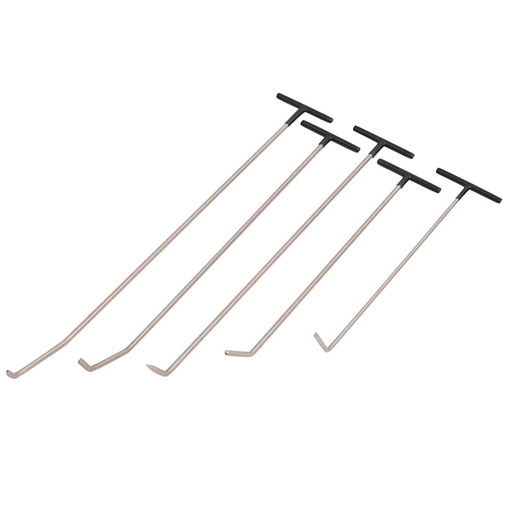 vidaXL 21 Piece Paintless Dent Repair Set Stainless Steel 4