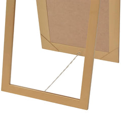 Free-Standing Mirror Baroque Style 160x40 cm Gold