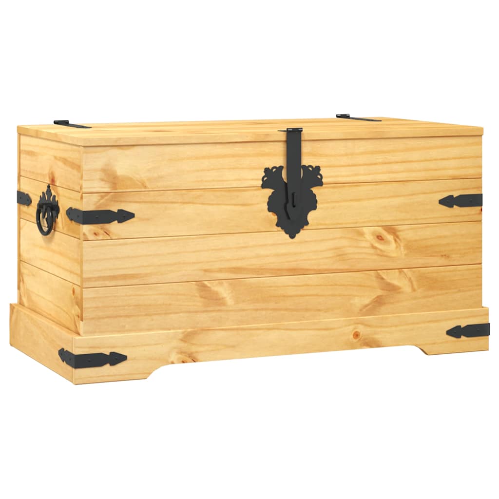 243747 vidaXL Storage Chest Mexican Pine Corona Range 91x49,5x47 cm 3