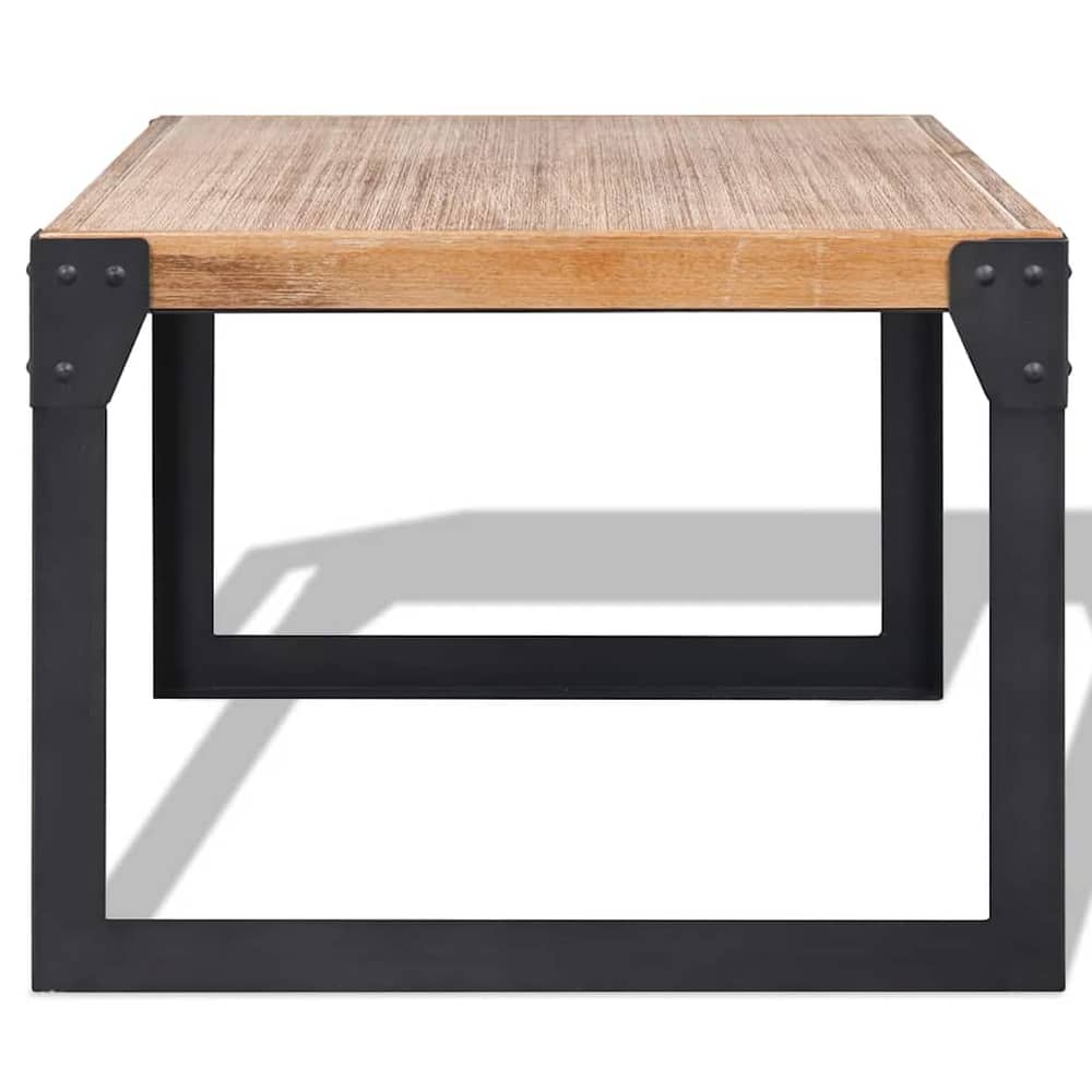 243914 vidaXL Coffee Table Solid Acacia Wood 100x60x45 cm 3