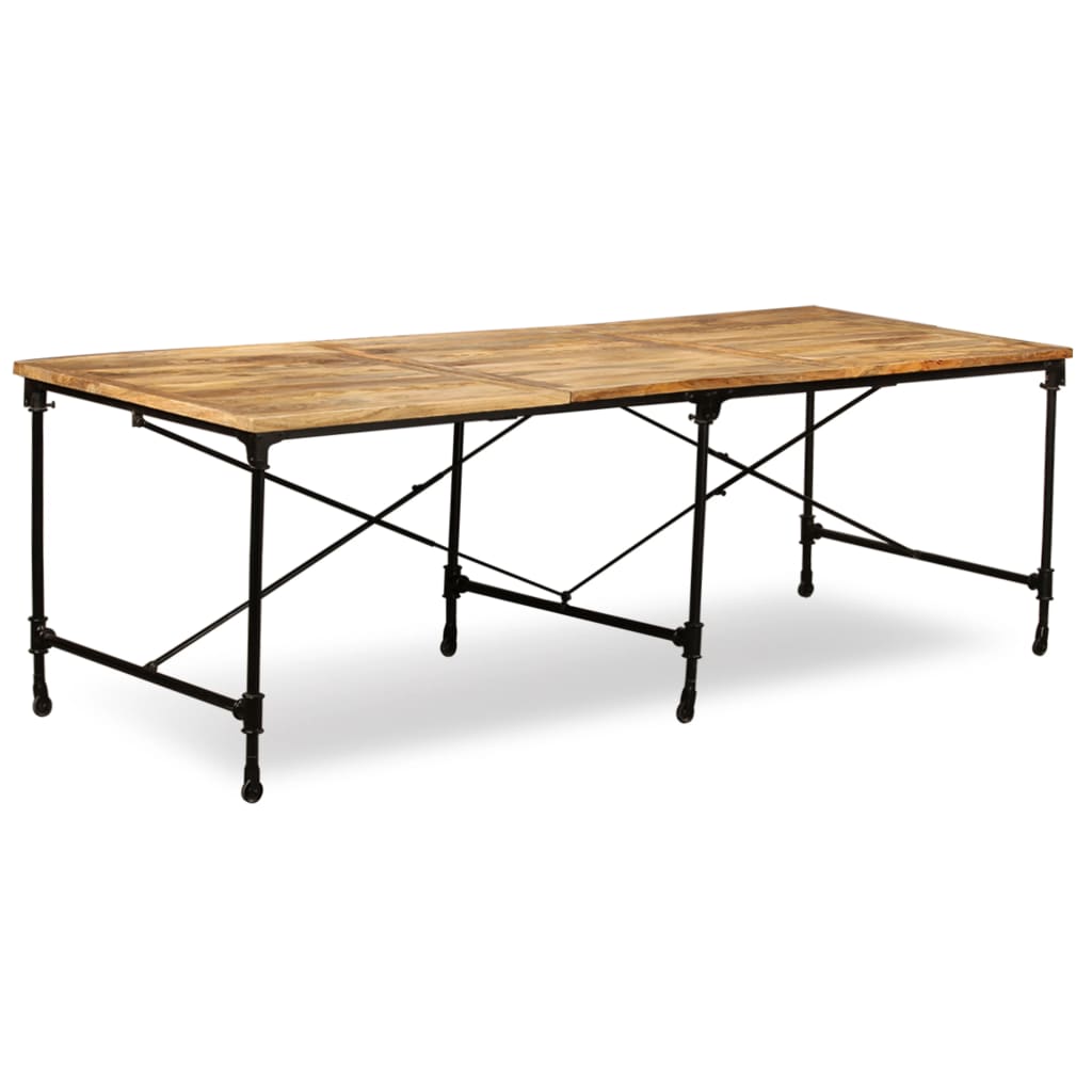 vidaXL Dining Table Solid Mango Wood 240 cm 4