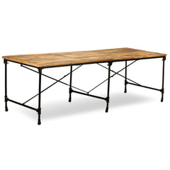 vidaXL Dining Table Solid Mango Wood 240 cm 5