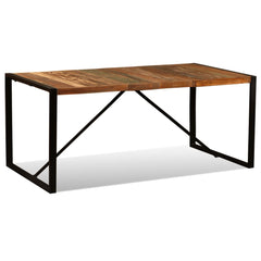 vidaXL Dining Table Solid Reclaimed Wood 180 cm 2