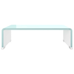 vidaXL TV Stand/Monitor Riser Glass Green 40x25x11 cm 3