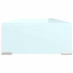 vidaXL Tv Stand | Green | Glass | Medium | Durable | Tv Stand | Rectangular 4