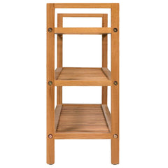 vidaXL Shoe Rack | Solid Oak Brown | Solid Oak Wood | Large | Shoe Rack 3