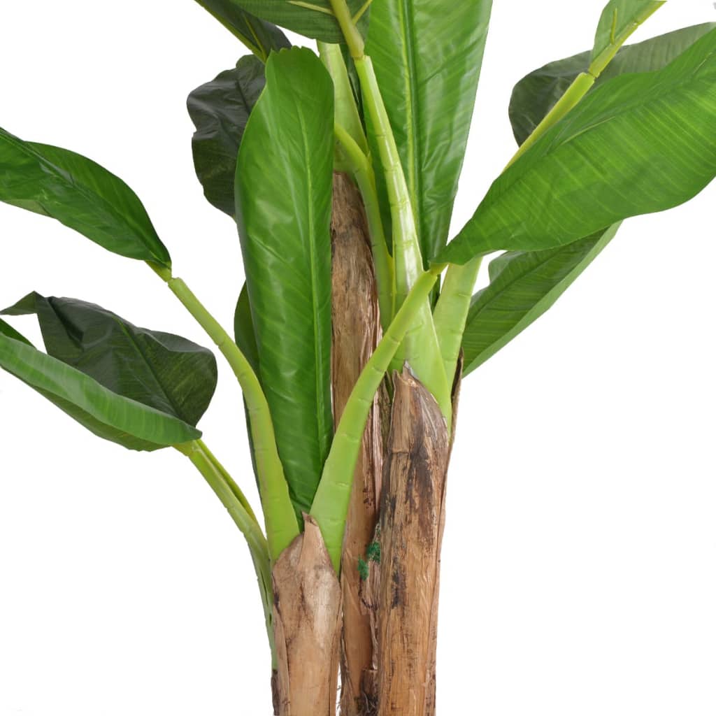 Artificial Banana Tree Plant with Pot Green 175 cm