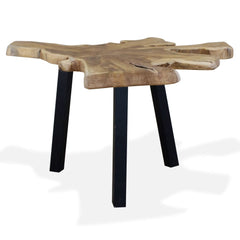 244550 vidaXL Coffee Table Genuine Teak 80x70x38 cm 3