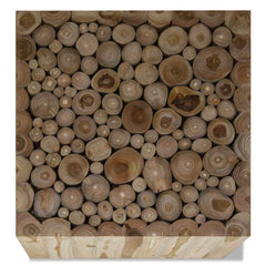 244555 vidaXL Coffee Table Genuine Teak 50x50x35 cm 4