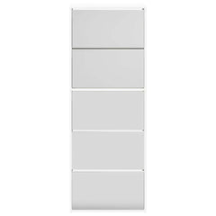vidaXL Shoe Rack | White | Engineered Wood | Large | Shoe Rack | Rectangular 4