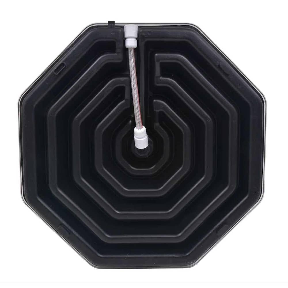 91230 vidaXL Solar Shower 20 L Aluminium HDPE 4