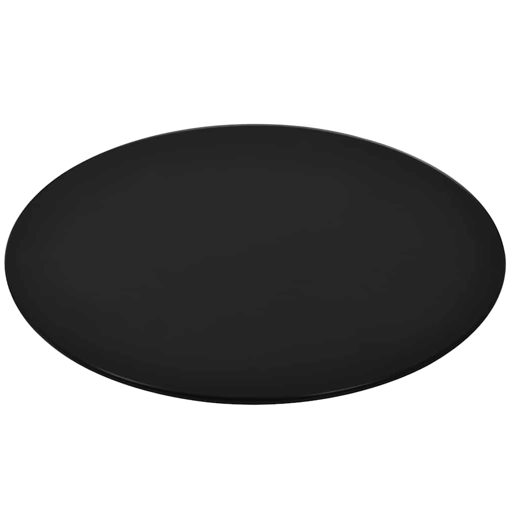 vidaXL Table Top Tempered Glass Round 600 mm 2