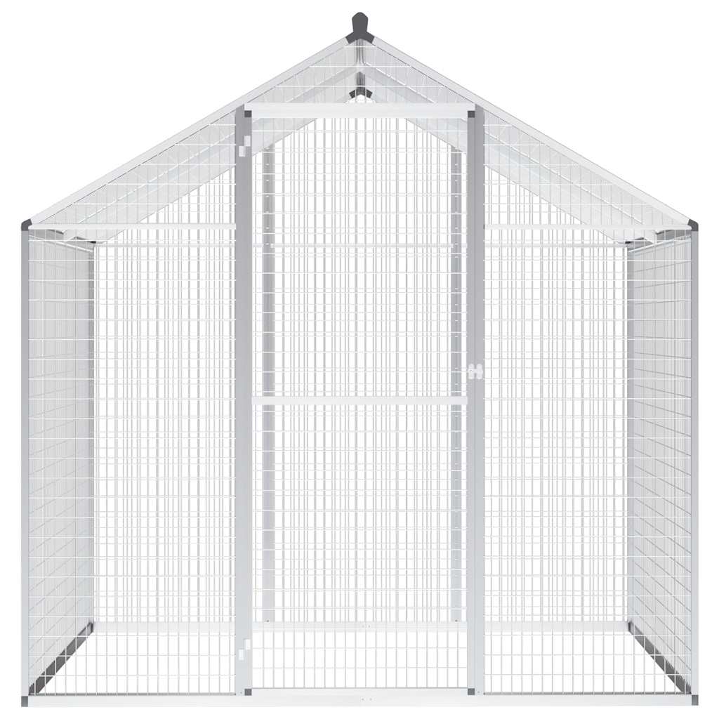 Outdoor Aviary Aluminium 178 cm 194 cm 122 cm