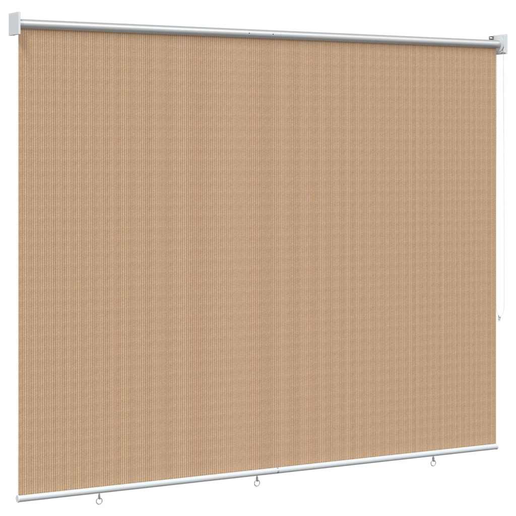 vidaXL Outdoor Roller Blind 185(W)x140(H) cm Beige 2
