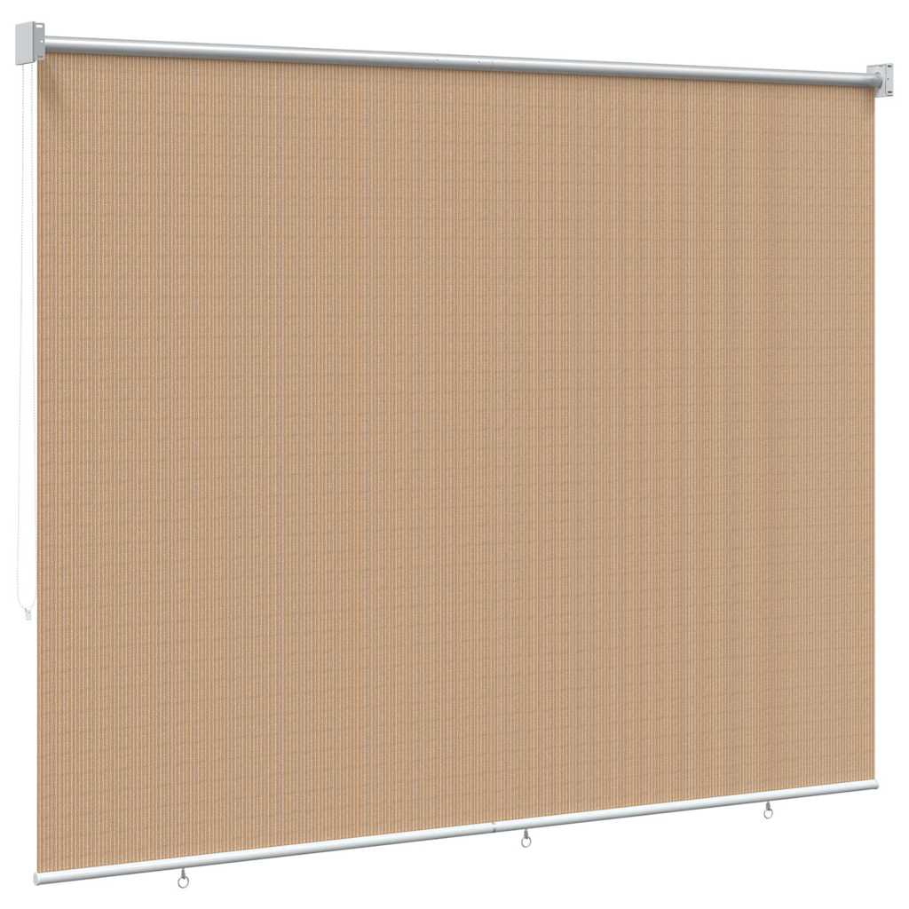 vidaXL Outdoor Roller Blind 125(W)x230(H) cm Beige 3